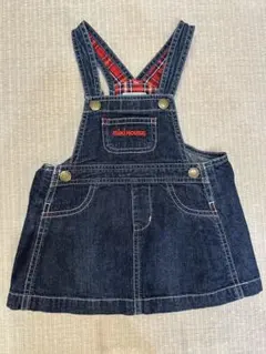 miki HOUSE ジャンバースカート 80cm