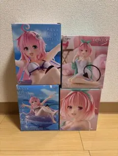 ToLOVE モモ　ララ　フィギュア4セット
