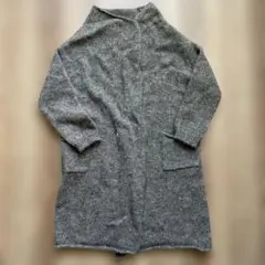 ロングカーディガン ニット