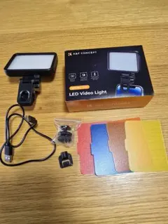 K&F CONCEPT LED　ビデオライト　撮影用