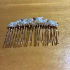 未使用品✨パールヘアコーム