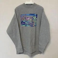 KBFグレー グラフィックプリント スウェットのサムネイル
