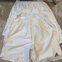 adidas ホワイト ハーフパンツ他　160cm3枚セット