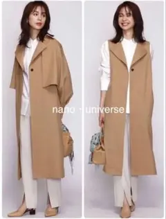 nano・universeセパレートマルチ3wayロングコート／スプリングコート