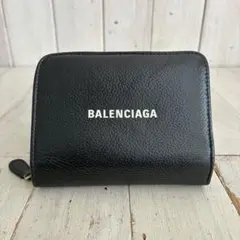 BALENCIAGA バレンシアガ 折り財布 コンパクトウォレット　ブラックのサムネイル