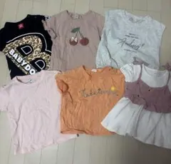 キッズ・ベビー　子供服　Tシャツ　まとめ売り　 6点　90サイズ