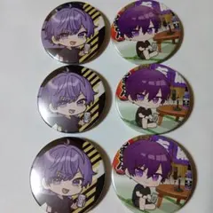 志麻　浦島坂田船　しません2023 缶バッジ 6個セット