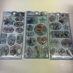 【正規品】アナと雪の女王 ウォーターシール　エルサオラフ　ディズニー 3枚セット