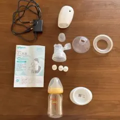 おまけつき！Pigeon Handy Fit 電動母乳搾乳器　　フリーザーパック