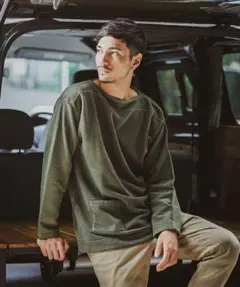 Nigel Cabourn　フレンチテリースウェットシャツピグメント