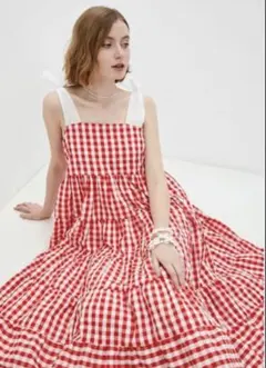 新品　Sister Jane Love Note Ginghamワンピース　XLのサムネイル