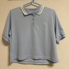 honeysライトブルー ポロシャツ 半袖