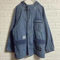専用　（Mr.JUNKO カバーオール ） 値下げ可能】Mr.JUNKO JEANS デニムカバーオール Mサイズ - メルカリ