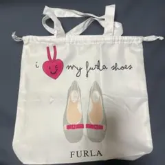FURLA エコバッグ フラットシューズイラスト付きのサムネイル
