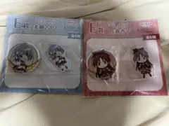 魔法少女まどかマギカ 一番くじ E賞 美樹さやか・佐倉杏子 ピンバッジ2個セット