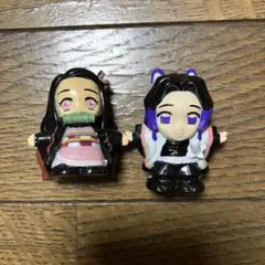 【送料込】鬼滅の刃　禰豆子と胡蝶さんフィギュアセット