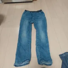 130サイズ デニム風パンツ