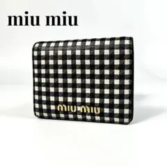 2026年最新】miumiuギンガムチェックの人気アイテム - メルカリ
