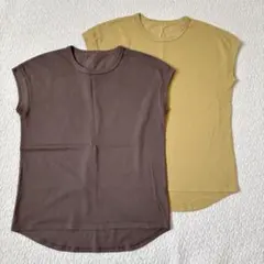 【新品未使用】cecileフレンチスリーブＴシャツ2枚セットのサムネイル