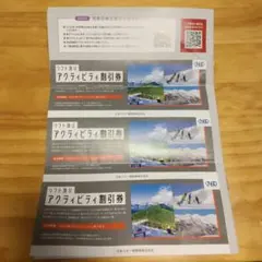 最新☆ 日本駐車場開発 リフト・アクティビティ割引券3枚