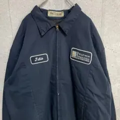 CINTAS シンタス　企業ロゴワッペン　ワークジャケット　ブルゾン2XL