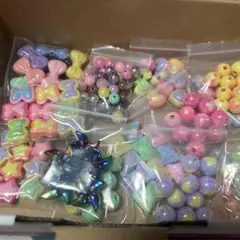 パステルカラー ビーズセット 多種類