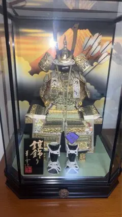 オルゴール付】美品 五月人形 ケース付き 伝統的デザイン - メルカリ
