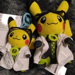 へんしんメタモン ドガース ウィロー博士の助手ピカチュウ ぬいぐるみ