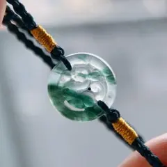 天然ミャンマー産本翡翠ブレスレット 16cm～