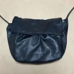 LOEWE ロエベ レザー ショルダーバッグ ブラック レディース ヴィンテージのサムネイル