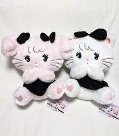 mikko　BLACK RIBBON　BIGぬいぐるみ　ムース、キャミー
