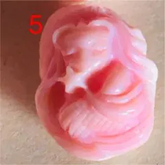 人魚姫1粒2980円D9　クイーンコンクシェルビーズ　ピンクシェルペンダント