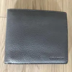 COLE HAAN グレー 二つ折り財布