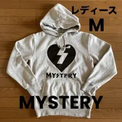 MYSTERY ハートロゴ パーカー レディース　グレー M