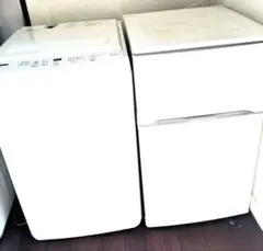 生活家電2点セット 冷蔵庫 洗濯機 お買い得 格安 d5845 家電セット 2点