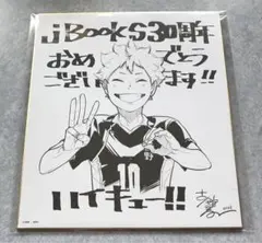 ハイキュー‼︎　色紙　希少