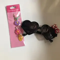 ディズニー サングラス キーホルダー