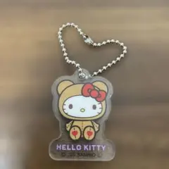 ハローキティ　アクリルチャーム　タイニーチャム着ぐるみ　ノベルティ　タイトー限定