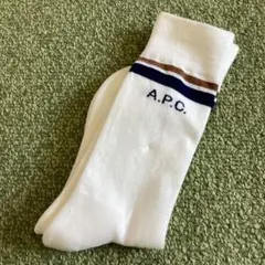 A.P.C. アーペーセー ホワイトソックス ストライプ メンズ