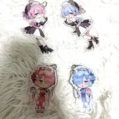 リゼロ ラム&レム BIGアクリルキーホルダー アクキー　コミックアライブ