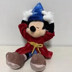 Disney THE MARKET ミッキー 魔法使いの弟子 ぬいぐるみ　お眠り