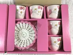 【未使用箱付き】Anna Umemiyaカップ＆コースター 5客セット