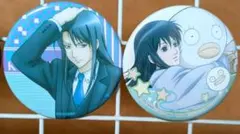 桂小太郎　ダッシュストア　寝顔　缶バッジ