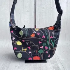 希少 Paul Smith Rob Ryanコラボ ショルダーバッグ 黒 総柄のサムネイル