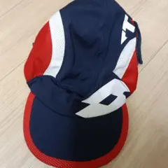 LOTTO キャップ ネイビー レッド