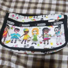 レスポートサックLESPORTSAC キャラクター柄ポーチ