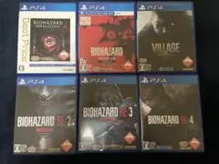 BIOHAZARD バイオハザードシリーズ ソフト6本