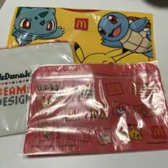 マクドナルド ポケモン ジッパーポーチ BEAMSポーチ ポケモン袋付きのサムネイル