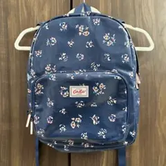 【美品】Cath Kids ピンクフラワープリント リュック　小学生女子