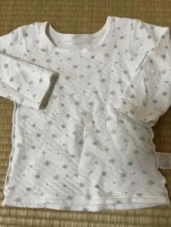 キルト長袖肌着、肌に優しい